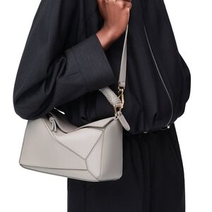 Loewe Puzzle Bag Small -- Gray Crossbody Bag